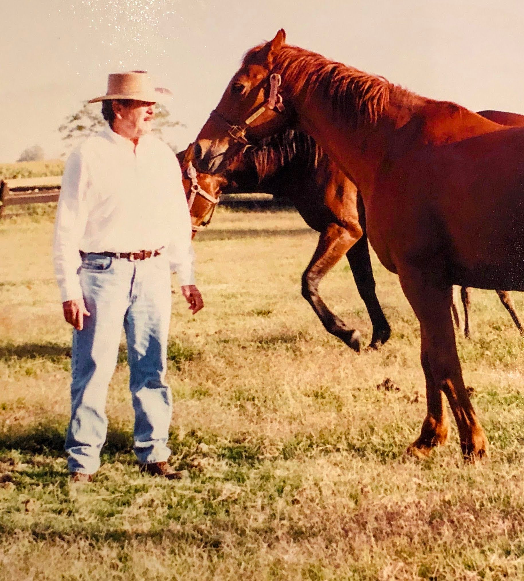 Ing. elizondo en Rancho Natoches.